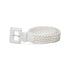 Cintura bianca da donna effetto intrecciato Swish Jeans, Borse e accessori Donna, SKU b531000054, Immagine 0